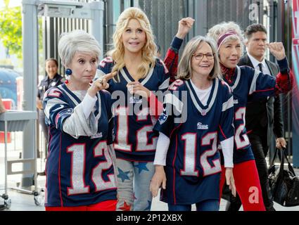 80 pour Brady Rita Moreno, Jane Fonda & Sally Field, Lily Tomlin Banque D'Images