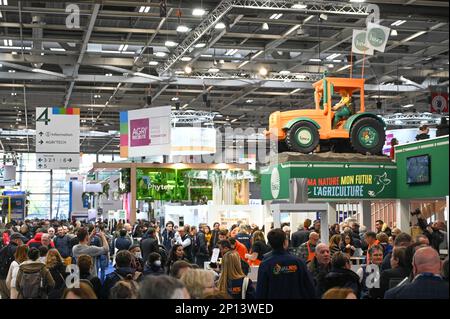 Paris, France. 03rd mars 2023. Illustration au salon agricole international de Paris sur 3 mars 2023. Photo de Tomas Stevens/ABACAPRESS.COM crédit: Abaca Press/Alay Live News Banque D'Images