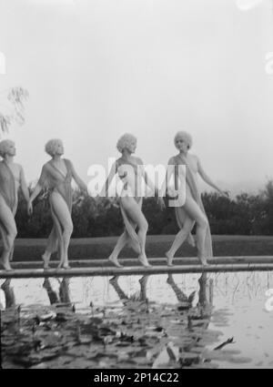 Marion Morgan Dancers, entre 1914 et 1927. Banque D'Images