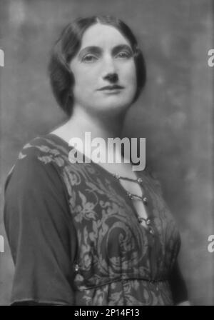 Barker, Granville, Mme (Lillah MacCarthy), photographie de portrait, 1915 février 26. Banque D'Images