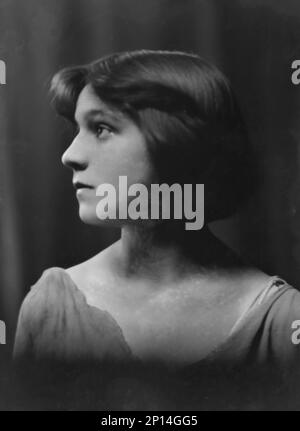 Danseuse Isadora Duncan, photographie de portrait, entre 1915 et 1923. Banque D'Images