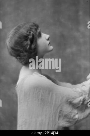 Danseuse Isadora Duncan, entre 1915 et 1923. Banque D'Images