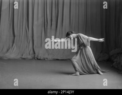 Danseuse Isadora Duncan, entre 1915 et 1923. Banque D'Images