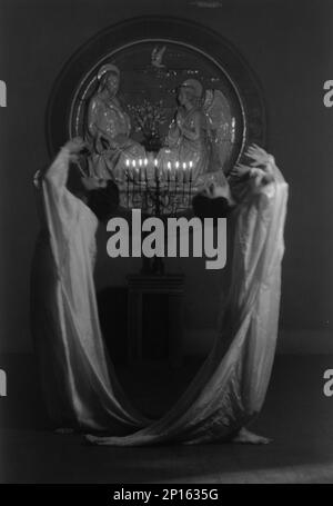 Danseurs Guthrie à St. Eglise de Mark, 1924 avril 6. Adresse : St. Mark's dans The Bowery, New York. Banque D'Images