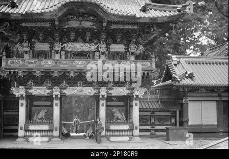 Vues sur les voyages du Japon et de la Corée, 1908. Banque D'Images