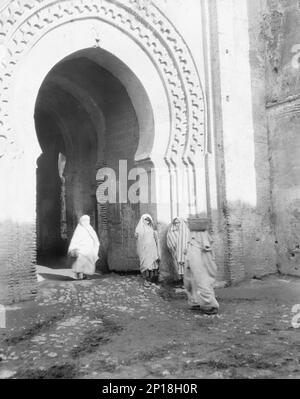 Vues sur le Maroc, 1904. Banque D'Images