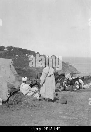 Vues sur le Maroc, 1904. Banque D'Images