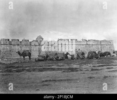 Vues sur le Maroc, 1904. Banque D'Images