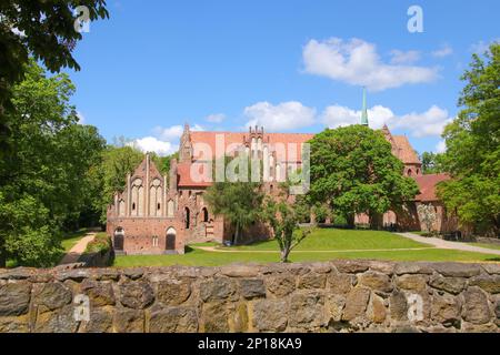 Monastère de Chorin dans la réserve de biosphère Schorfheide, état fédéral de brandebourg - Allemagne Banque D'Images