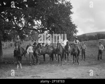 Vues sur le sud-ouest américain, entre 1899 et 1928. Banque D'Images