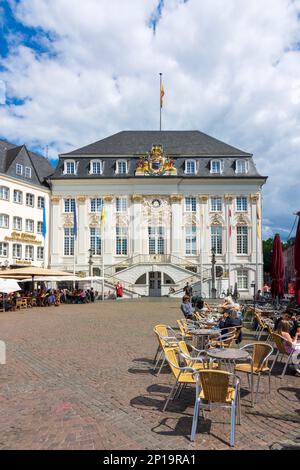 Bonn: Ancien hôtel de ville, place Markt dans la région Rhin-Sieg, Nordrhein-Westfalen, Rhénanie-du-Nord-Westphalie, Allemagne Banque D'Images