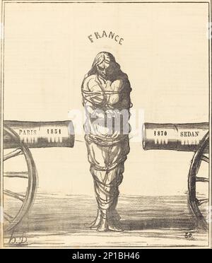 Histoire d'un r&#XE8;gne, 1870.Histoire d'un règne. Banque D'Images
