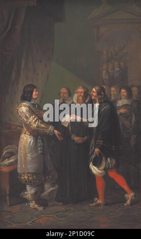 Monarchie absolue attribuée à Frederik III en 1660, 1783. Banque D'Images