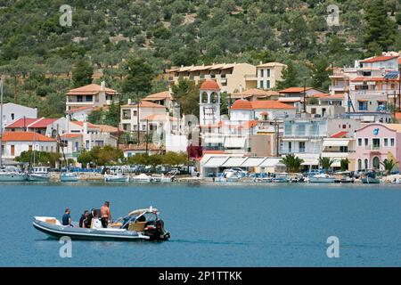 Korfos, Korinthie, Péloponnèse, Grèce Banque D'Images