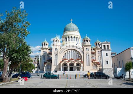 Église épiscopale, Église Saint, Agios Andreas, Patras, Achaia, Péloponnèse, Grèce Banque D'Images