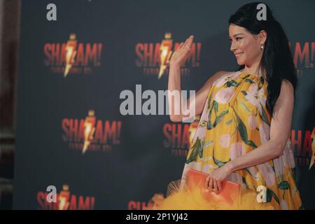 Rome, Italie. 03rd mars 2023. Lucy Liu assiste à la première pour 'Shazam! Fureur des Dieux'' au cinéma spatial Moderno sur 03 mars 2023 à Rome, Italie. (Photo par Luca Carlino/NurPhoto) Credit: NurPhoto SRL/Alay Live News Banque D'Images