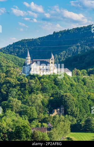 Obernhof: Abbaye d'Arnstein, église à Lahntal, Rheinland-Pfalz, Rhénanie-Palatinat, Allemagne Banque D'Images