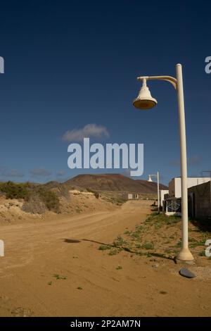 Caleta de Sebo, village principal de l'île de la Graciosa, îles Canaries, Espagne Banque D'Images