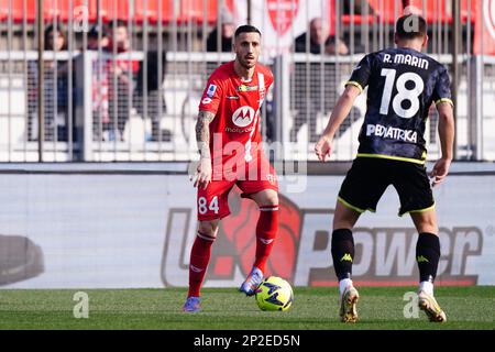 Monza, Italie. 04th mars 2023. Patrick Ciurria (AC Monza) pendant AC Monza vs Empoli FC, italie football série A match à Monza, Italie, 04 mars 2023 crédit: Agence de photo indépendante/Alamy Live News Banque D'Images