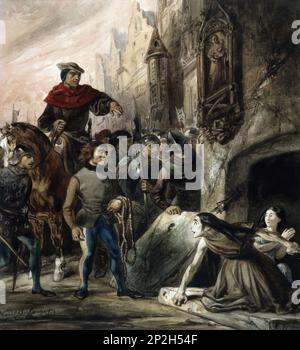 La Esmeralda, 1831. Trouvé dans la collection de la Maison de Victor Hugo. Banque D'Images