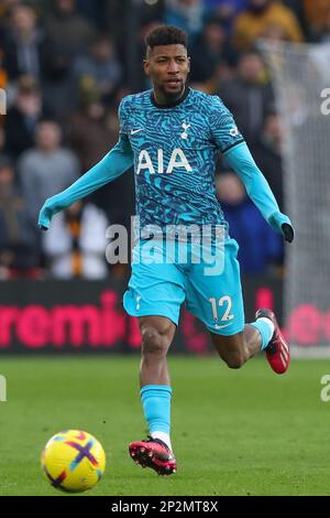 Wolverhampton, Royaume-Uni. 04th mars 2023. Emerson #12 de Tottenham Hotspur pendant le match de la Premier League Wolverhampton Wanderers vs Tottenham Hotspur à Molineux, Wolverhampton, Royaume-Uni, 4th mars 2023 (photo de Gareth Evans/News Images) à Wolverhampton, Royaume-Uni le 3/4/2023. (Photo de Gareth Evans/News Images/Sipa USA) Credit: SIPA USA/Alay Live News Banque D'Images