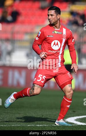 Monza, Italie. 04th mars 2023. U-Power Stadium, 04.03.23 Armando Izzo (55 AC Monza) pendant la série Un match entre AC Monza et Empoli au U-Power Stadium à Monza, Italia Soccer (Cristiano Mazzi/SPP) Credit: SPP Sport Press photo. /Alamy Live News Banque D'Images