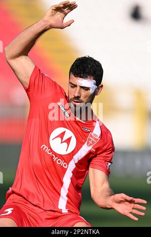 Monza, Italie. 04th mars 2023. U-Power Stadium, 04.03.23 Pablo mari (3 AC Monza) pendant la série Un match entre AC Monza et Empoli au U-Power Stadium à Monza, Italia Soccer (Cristiano Mazzi/SPP) Credit: SPP Sport Press photo. /Alamy Live News Banque D'Images