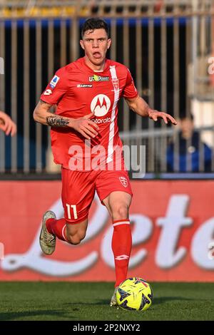 Monza, Italie. 04th mars 2023. U-Power Stadium, 04.03.23 Franco Carboni (11 AC Monza) pendant la série Un match entre AC Monza et Empoli au U-Power Stadium à Monza, Italia Soccer (Cristiano Mazzi/SPP) Credit: SPP Sport Press photo. /Alamy Live News Banque D'Images