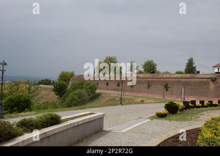 À l'extérieur de la porte 3rd, Alba Carolina, Roumanie Banque D'Images