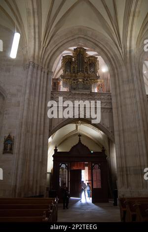 À l'intérieur de St. Cathédrale de Michael, Cluj-Napoca, Roumanie Banque D'Images