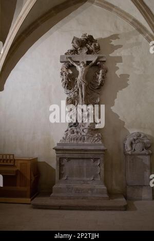 À l'intérieur de St. Cathédrale de Michael, Cluj-Napoca, Roumanie Banque D'Images