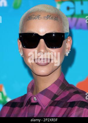 Los Angeles, États-Unis. 04th mars 2023. Amber Rose arrive au Nickelodeon Kids Choice Awards 2023 qui a eu lieu au Microsoft Theatre de Los Angeles, en Californie, samedi, 4 mars 2023 . (Photo de Juan Pablo Rico/Sipa USA) crédit: SIPA USA/Alay Live News Banque D'Images
