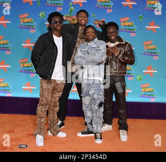 Los Angeles, États-Unis. 4th mars 2023. Wanmor arrive aux Prix Nickelodeon pour les enfants 2023 qui se tiennent au Microsoft Theatre sur 4 mars 2023 à Los Angeles, en Californie. © Tammie Arroyo / AFF-USA.com crédit: AFF/Alamy Live News Banque D'Images
