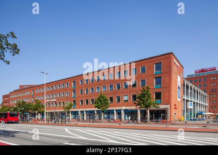 Nouvel hôtel de ville, Kiel, capitale de l'État, Schleswig-Holstein, Allemagne Banque D'Images