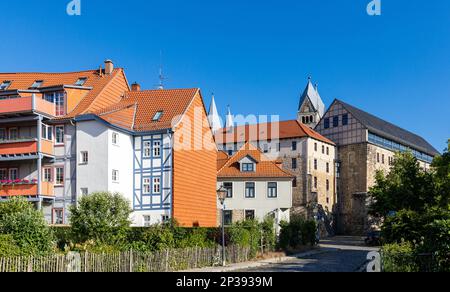 Bilder aus der Kreisstadt Halberstadt Harz Banque D'Images