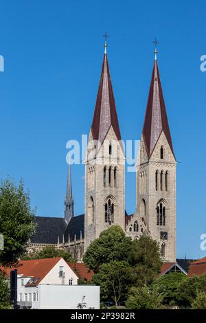 Bilder aus der Kreisstadt Halberstadt Harz Banque D'Images
