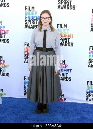 Santa Monica, Californie, États-Unis 4th mars 2023 Sarah Polley, Directrice, participe aux Prix de l'esprit indépendant du film 2023 sur 4 mars 2023 à la plage de Santa Mlonica, en Californie, aux États-Unis. Photo de Barry King/Alay Live News Banque D'Images