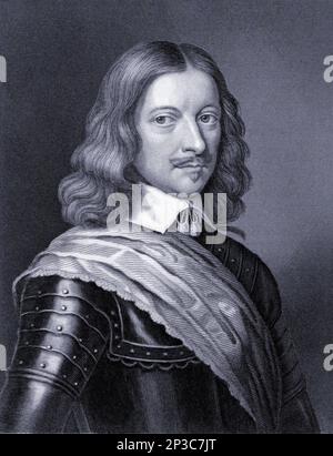 James Graham, 1st marquis de Montrose (1612 – 21 mai 1650) est un noble écossais, poète, soldat et plus tard vice-roi et capitaine général d'Écosse. Montrose a d'abord rejoint les Covenanters dans les guerres des trois royaumes, mais a ensuite soutenu le roi Charles Ier au fur et à mesure que la guerre civile anglaise s'est développée. De 1644 à 1646, puis de nouveau en 1650, il a combattu dans la guerre civile en Écosse au nom du Roi. Il est appelé la Grande Montrose. D'après le livre « A history of the Scottish Highlands, Highland clans and Highland régiments » Volume 1 par MacLauchlan, Thomas, 1816-1886; Wilson, John, 178 Banque D'Images