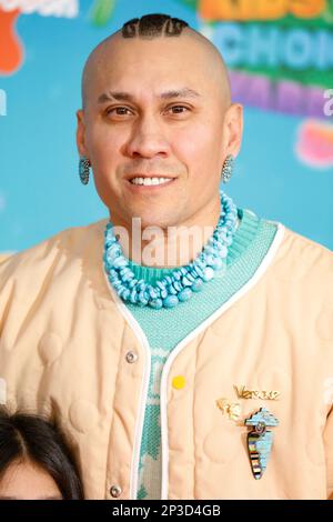 Le tabou arrive aux Kids' Choice Awards 2023 de Nickeodeon au Microsoft Theatre Los Angeles, USA, le 04 mars 2023. Banque D'Images