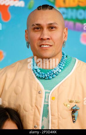 Le tabou arrive aux Kids' Choice Awards 2023 de Nickeodeon au Microsoft Theatre Los Angeles, USA, le 04 mars 2023. Banque D'Images