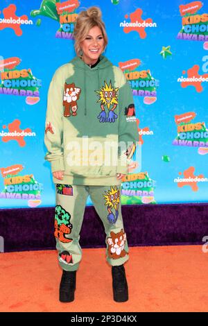 JAX arrive aux Kids' Choice Awards 2023 de Nickeodeon au Microsoft Theatre Los Angeles, USA, le 04 mars 2023. Banque D'Images