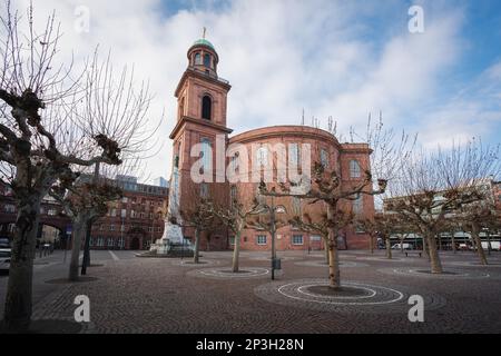 St. Église Pauls (Paulskirche) - Francfort, Allemagne Banque D'Images