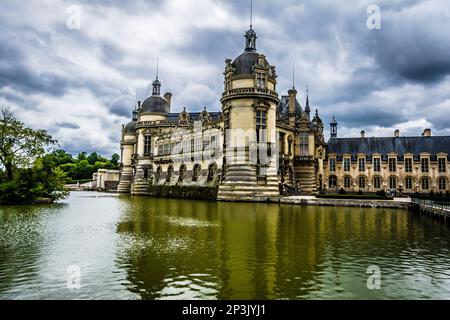 Chateau de Chantilly Banque D'Images