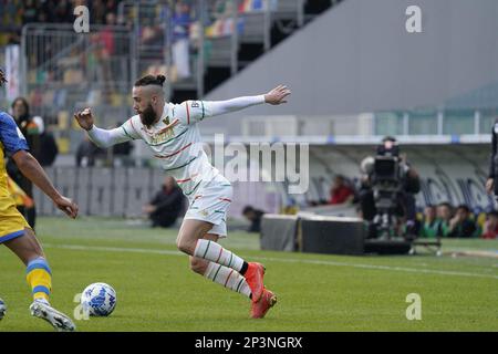 Stade Benito Stirpe, Frosinone, Italie, 05 mars 2023, Frosinone Venezia - Francesco Zampano pendant Frosinone Calcio vs Venezia FC - football italien série B. Banque D'Images