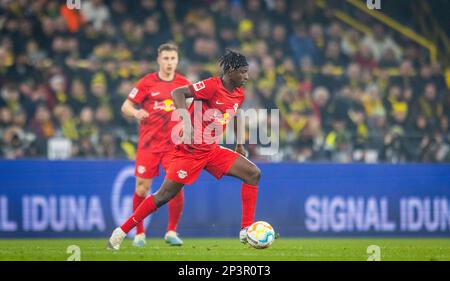 Dortmund, Allemagne. 3rd mars 2023. Amadou Haidara (RBL) Borussia Dortmund - RB Leipzig Bundesliga 03.03.2023 Copyright (nur für journalistische Zweck Banque D'Images