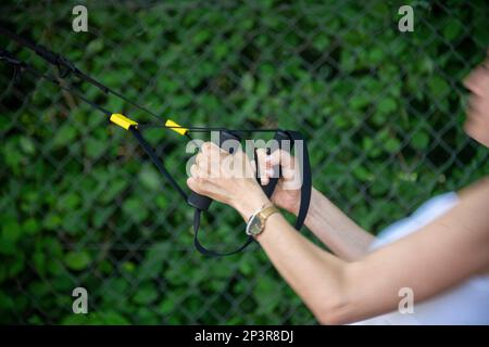 Accessoires pour l'entraînement sportif et la gymnastique pour rester en forme Banque D'Images