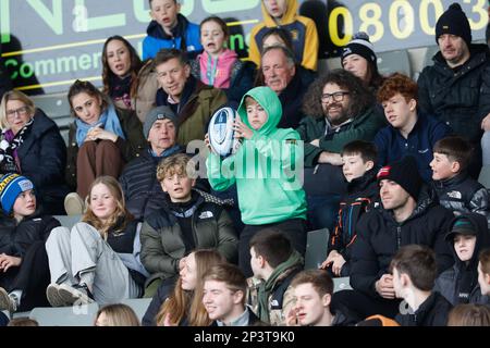 Newcastle le dimanche 5th mars 2023. Lors du match Gallagher Premiership entre Newcastle Falcons et London Irish à Kingston Park, Newcastle, le dimanche 5th mars 2023. (Photo : Chris Lishman | MI News) Credit : MI News & Sport /Alay Live News Banque D'Images