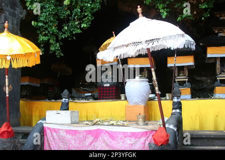 Photo de Pura Goa Lawah temple Bali Indonésie Banque D'Images