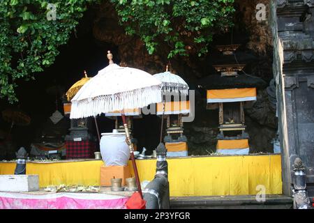 Photo de Pura Goa Lawah temple Bali Indonésie Banque D'Images