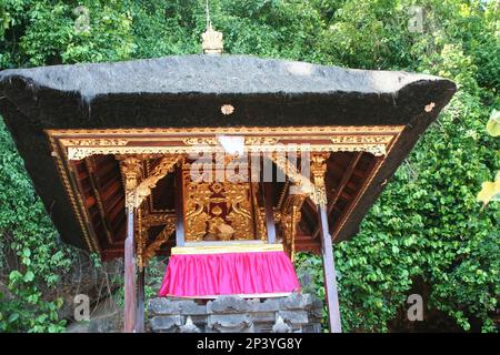 Photo de Pura Goa Lawah temple Bali Indonésie Banque D'Images